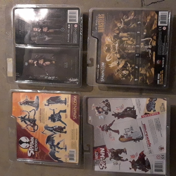Spawn and McFarlane Collectible Action Figure Lot Reborn Monsters Art Of Image - Picture 6 of 7